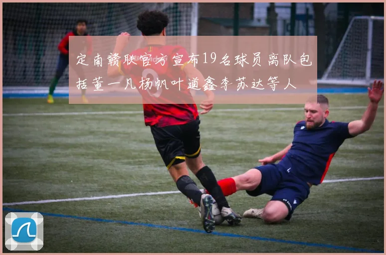 定南赣联官方宣布19名球员离队包括董一凡杨帆叶道鑫李苏达等人